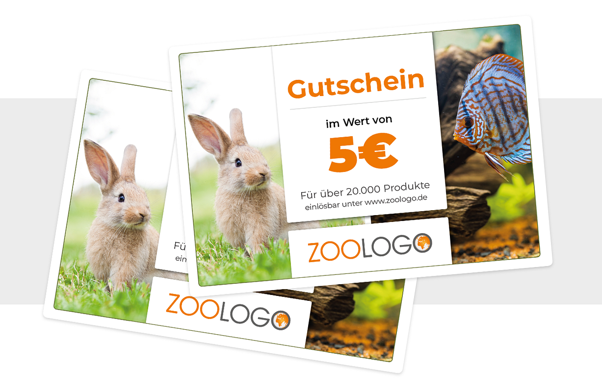 Sie erhalten einen 5€-Gutschein bei Anmeldung zum Zoologo-Newsletter