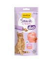 Vorschaubild GimCat SnackCream Duo Lachs & Tomate 6x15g Katzensnack