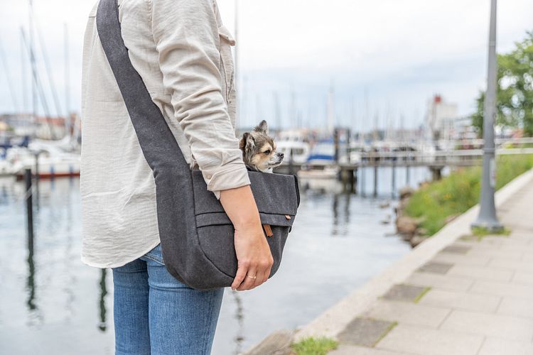 TRIXIE BE NORDIC Tasche Ingrid, 40 × 30 × 15 cm, schwarz