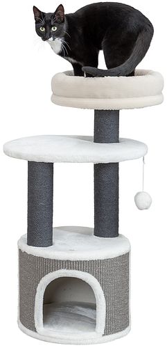 TRIXIE Kratzbaum Marco, 85 cm, weiß/beige/grau