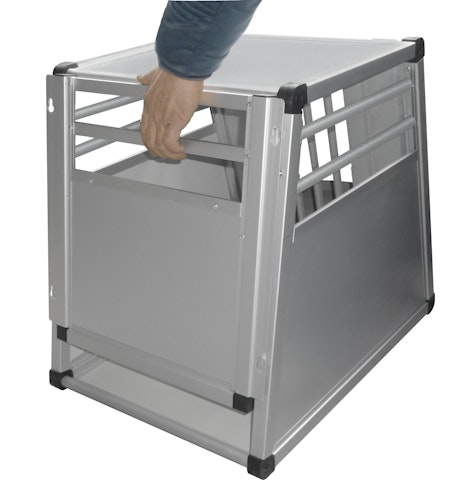 NOBBY Aluminium Autotransportbox "New Design" B X T x H: 53 x 75 x 65 cm
