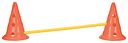 Vorschaubild TRIXIE Pylonen-Hindernis-Set, 3 St., ø 23 × 30 cm/78 cm, orange/gelb