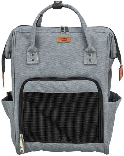 TRIXIE Rucksack Ava, 32 × 42 × 20 cm, grau