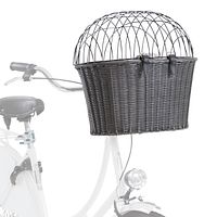 TRIXIE Front-Fahrradkorb, 44 × 41 × 34 cm, anthrazit