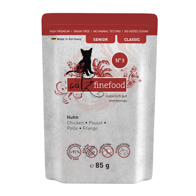 Catz finefood Senior 85 Gramm KatzennassfutterVorschaubild