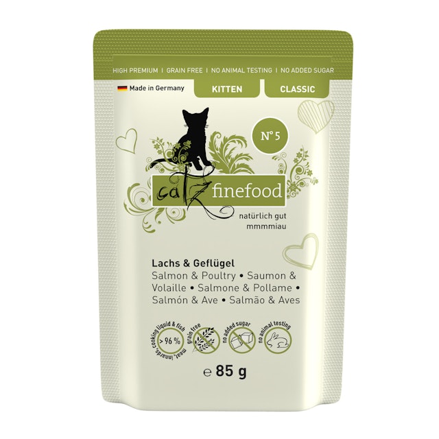 Cats finefood Kitten 85 Gramm KatzennassfutterVorschaubild