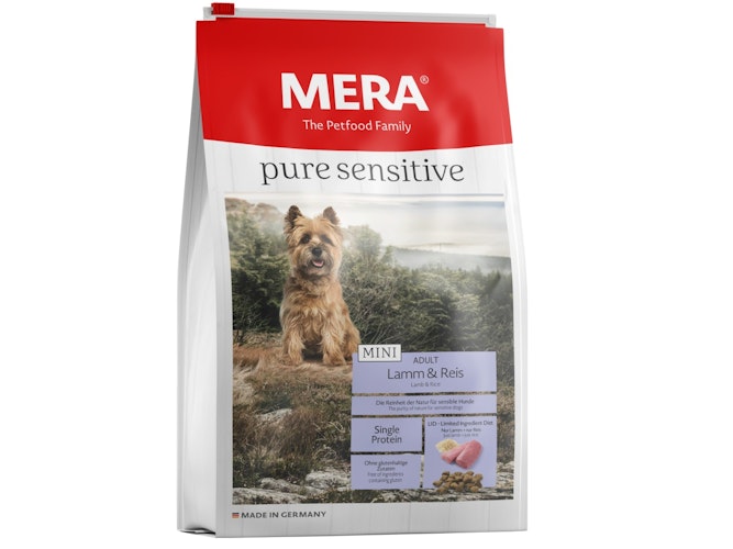 Mera Dog PURE Sensitive MINI Lamm/Reis Hundetrockenfutter