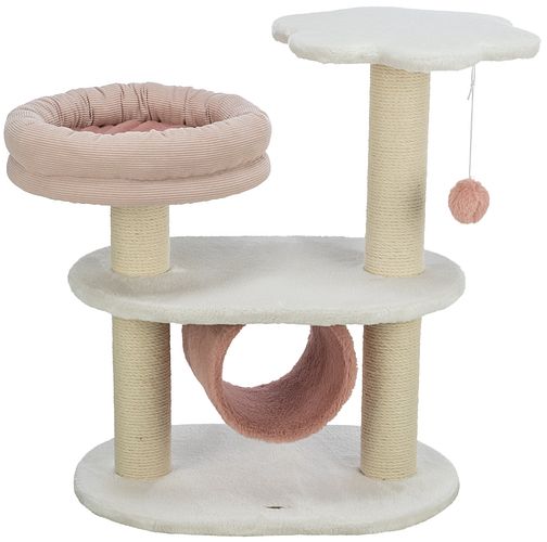 TRIXIE Kratzbaum Isabella, 70 cm, weiß/altrosa