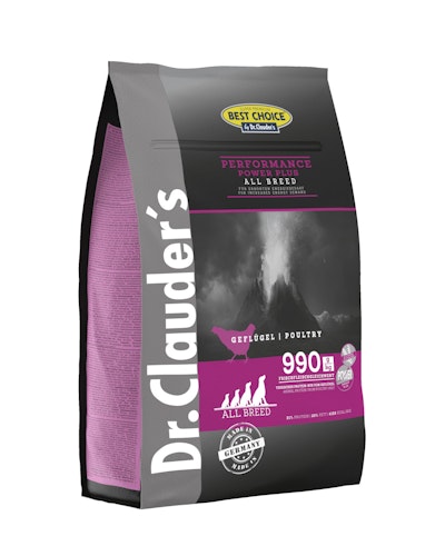Dr. Clauder's Best Choice Performance-Power-Plus All Breed 4kg Hundetrockenfutter