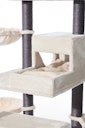 Vorschaubild NOBBY Kratzbaum  "CORLU" cream; 60 x 60 x 171 cm