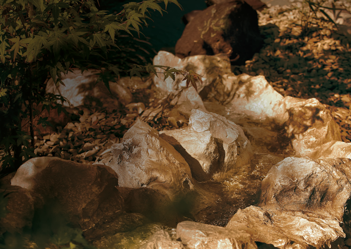 Oase Bachlaufschale Premium Grand Canyon schiefer braun, Klippe