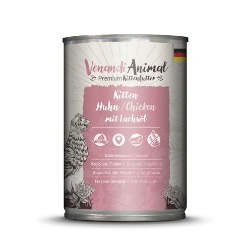 Venandi Animal 400 Gramm Katzennassfutter
