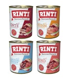 RINTI Kennerfleisch 24 x 400g Mixpaket (Huhn,Ente,Rind,Geflügelherzen)  HundenassfutterZubehörbild