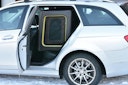Vorschaubild TAMI Backseat Box Hundebox mit Airbagfunktion braun