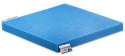 Papillon Filterschaum blau fein (50 x 50 x 3 cm, PPI30)