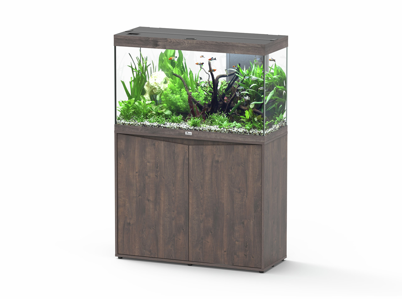 Aquatlantis Splendid 200 Wildeiche Dunkel Komb 100x40cm Aquarium-Set