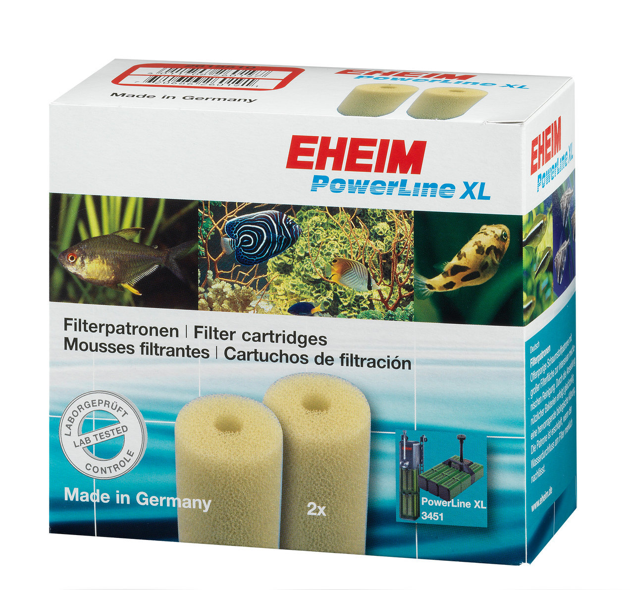 EHEIM 2615510 Filterpatrone für PowerLine XL (2252)