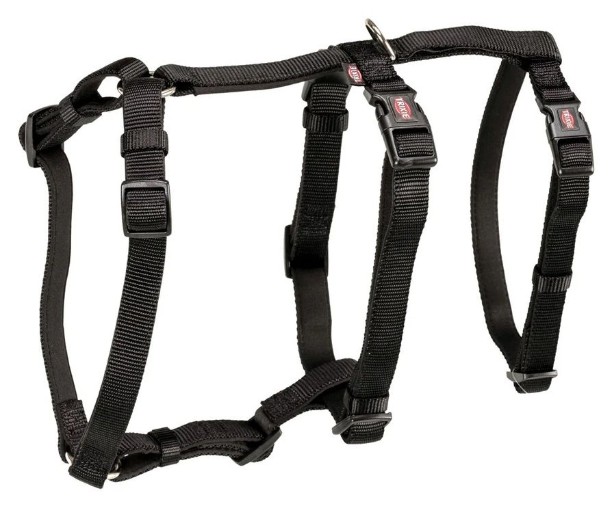 TRIXIE Panikgeschirr Stay, M–L: 50–75 cm/20 mm, schwarz