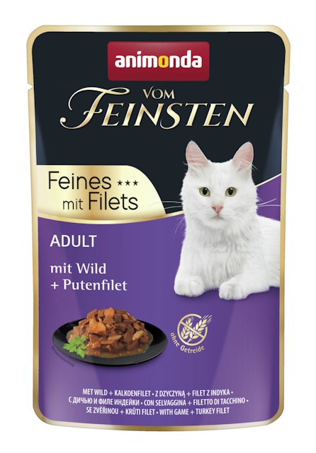 animonda Vom Feinsten Adult Feines mit Filets 85g KatzennassfutterVorschaubild