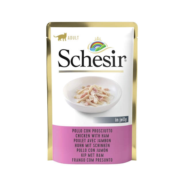 Schesir Jelly Beutel 85 Gramm KatzennassfutterVorschaubild