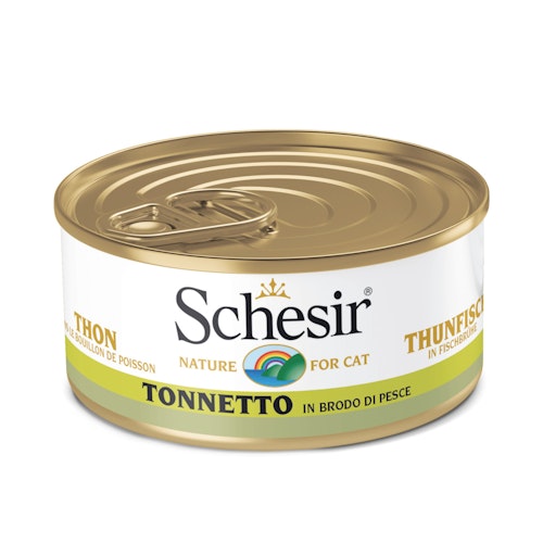 Schesir in Kochbrühe 70g Dose Katzennassfutter