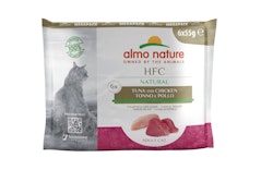 Almo Nature HFC Natural Thunfisch & Huhn 6 x 55g Multipack Katzennassfutter