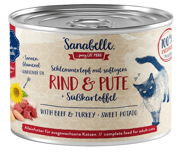 Sanabelle Adult Schlemmertopf 180g Katzennassfutter