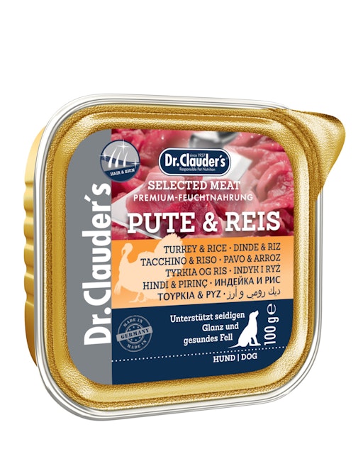 Dr. Clauder's Selected Meat Pro Hair & Skin 100g Schalen HundenassfutterVorschaubild