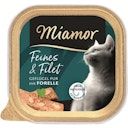 Vorschaubild Miamor Feine Filets Geflügel Pur+ Forelle 100g Katzennassfutter