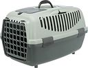 Vorschaubild TRIXIE Transportbox Capri 2, recycelt, XS–S: 37 × 34 × 55 cm, anthrazit/grau-grün