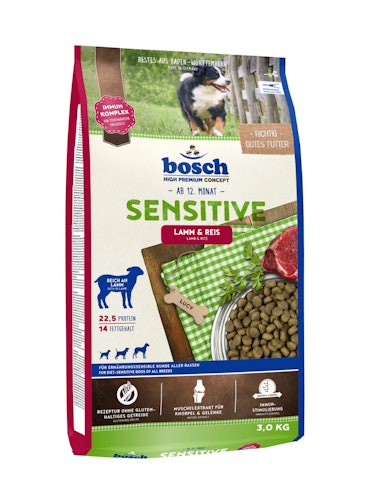bosch Sensitive Lamm & Reis Hundetrockenfutter