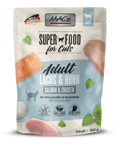 MAC´s CAT Pouchbeutel 300 Gramm Katzennassfutter