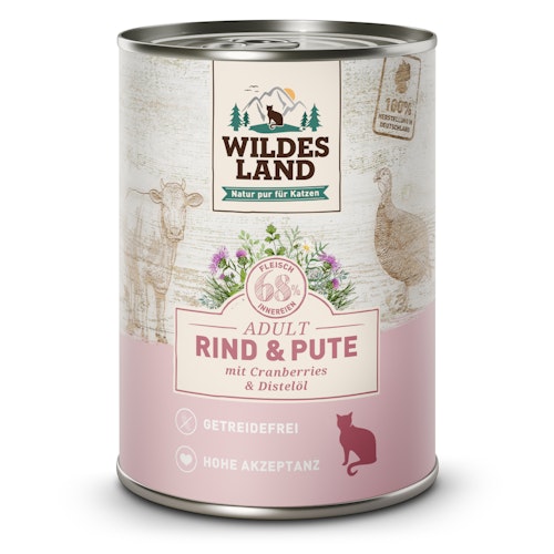 WILDES LAND Katze CLASSIC 375 / 400g