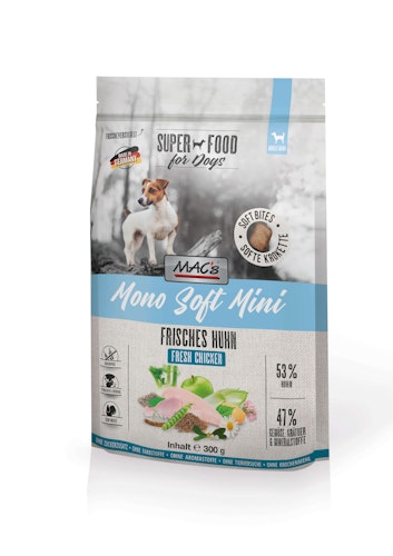 Macs 300g DOG Mono Soft Mini Huhn