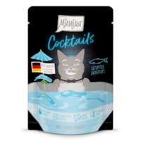 MJAMJAM Cocktails Beutel 10x40g gezupftes Lachsfilet Katzennassfutter