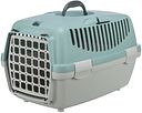 Vorschaubild TRIXIE Transportbox Capri 1, XS: 32 × 31 × 48 cm, hellgrau/salbei