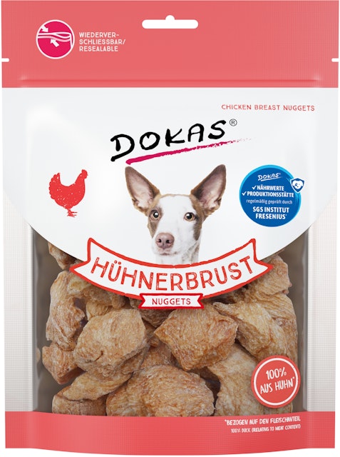 DOKAS Nuggets 110 Gramm HundesnacksVorschaubild
