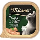 Vorschaubild Miamor Feine Filets Geflügel Pur+Gemüse 100g Katzennassfutter