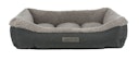 Vorschaubild TRIXIE Vital Bett Bendson, eckig, 90 × 60 cm, dunkelgrau/hellgrau