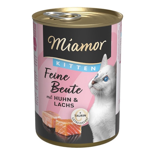 Miamor Feine Beute Kitten Dose 400g Katzennassfutter