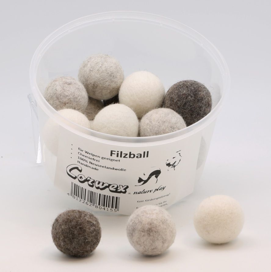 Corwex C-Play Ball Cat-Toy 4cm 24 Stück Multipack