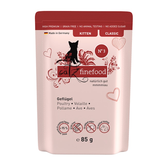 Cats finefood Kitten 85 Gramm KatzennassfutterVorschaubild