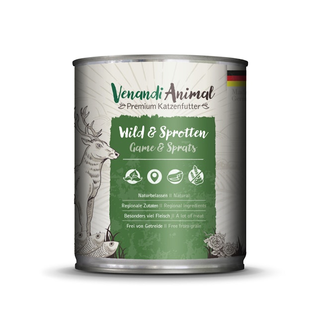 Venandi Animal 800 Gramm KatzennassfutterVorschaubild