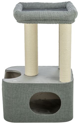 TRIXIE Kratzbaum Viviana, eckig, 86 cm, blau/grau