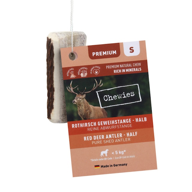 Chewies Geweih-Snack halb HundekauartikelVorschaubild