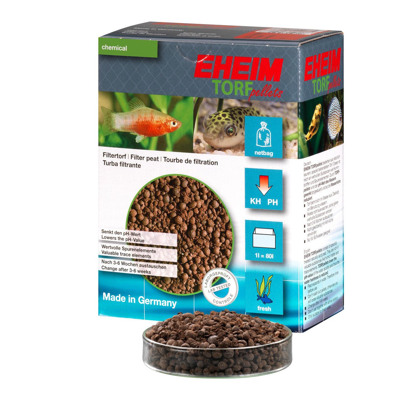 EHEIM TORFpellets Filtermasse mit Netzbeutel