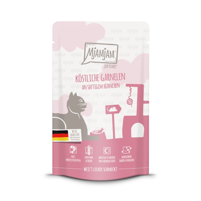MJAMJAM Quetschies 125g Beutel KatzennassfutterVorschaubild