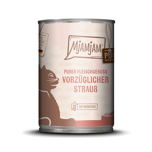 MjAMjAM – ausgewählte Fleischsorten 400g für Katze