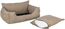 Vorschaubild TRIXIE Autositz, doppelt, 80 × 35 × 60 cm, taupe