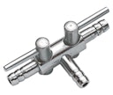 Vorschaubild HOBBY Metall Lufthähnchen 4/6 (2-Wege) Aquarienzubehör